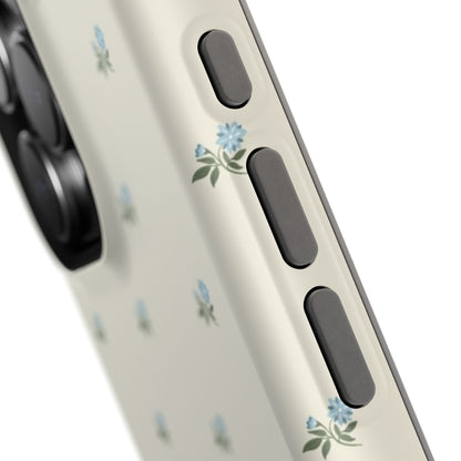 Tiny Blue Flowers Phone Case
