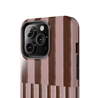 February Pink and Brown Phone Case