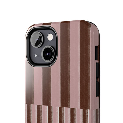 February Pink and Brown Phone Case