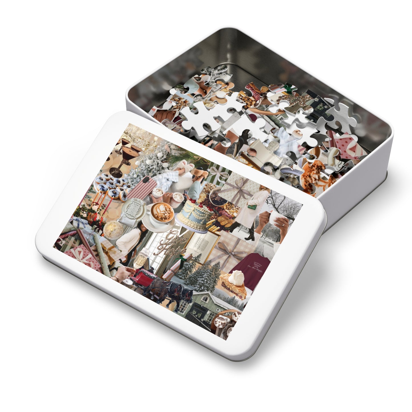 Everygirl Holiday Collage Puzzle