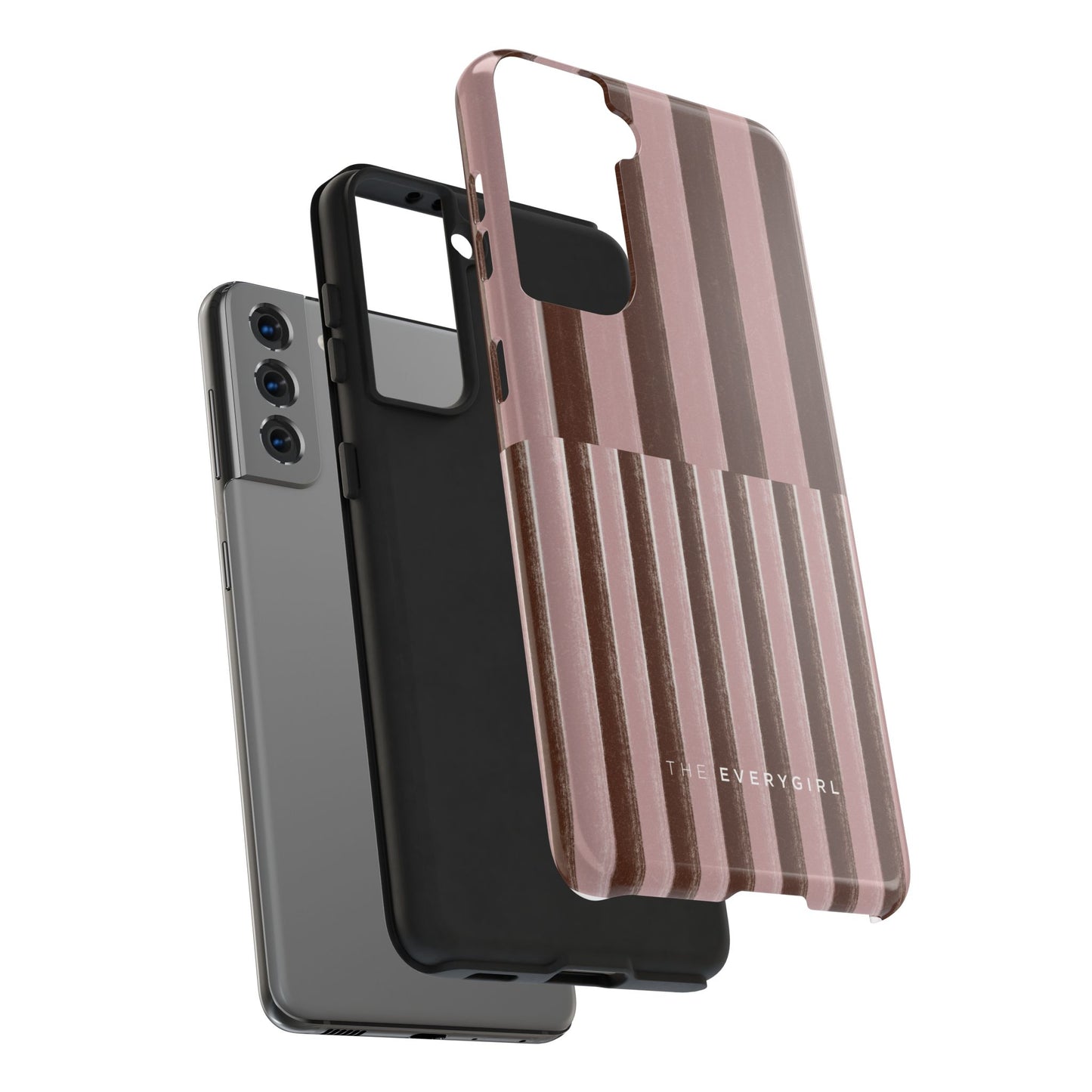 February Pink and Brown Phone Case