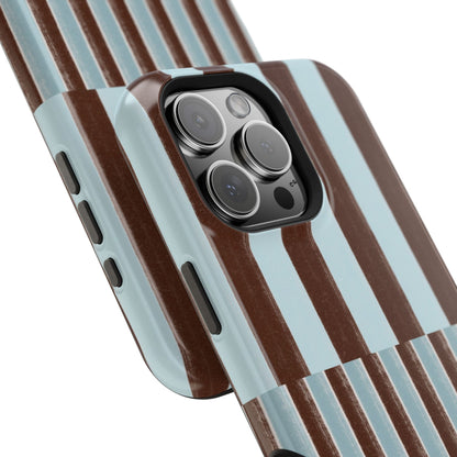 Blue & Brown Contrast Phone Case
