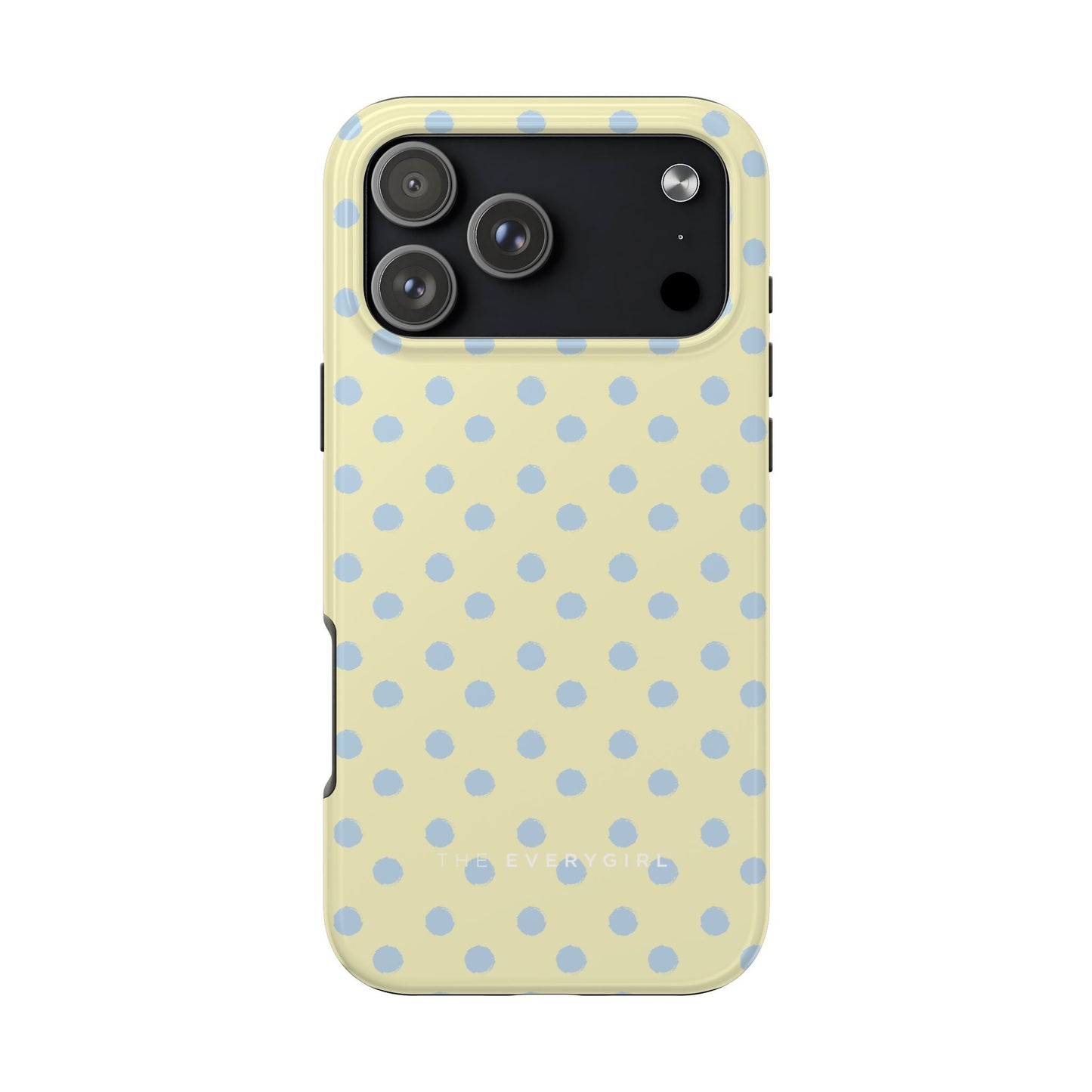 Third Coast – Yellow & Blue Polka Dots Phone Case