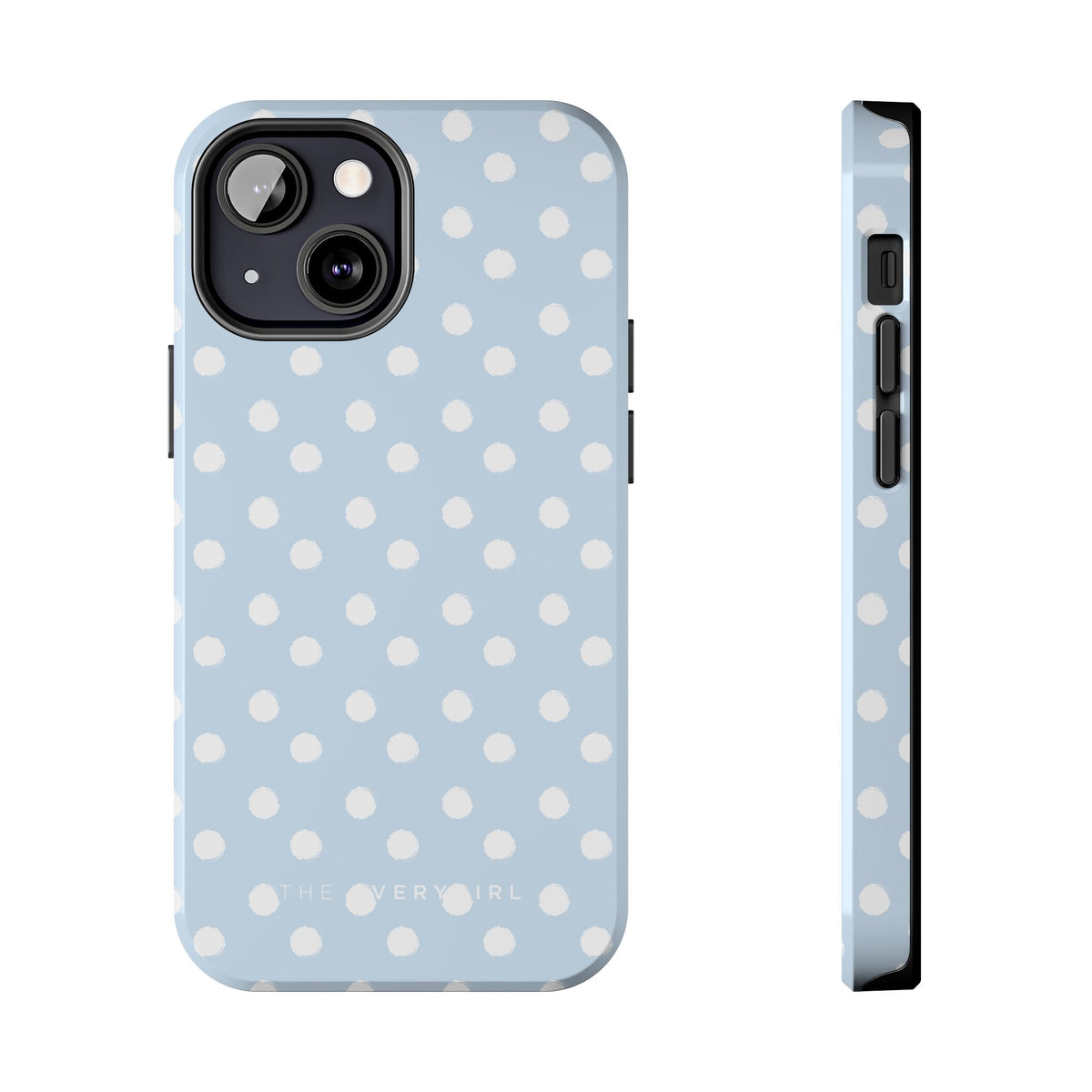 Blue & White Polka Dots Phone Case