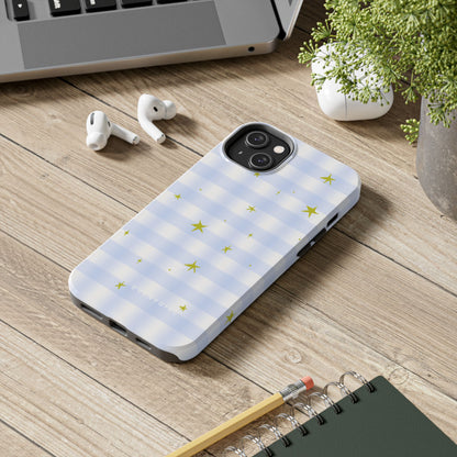 Gingham Stars Phone Case