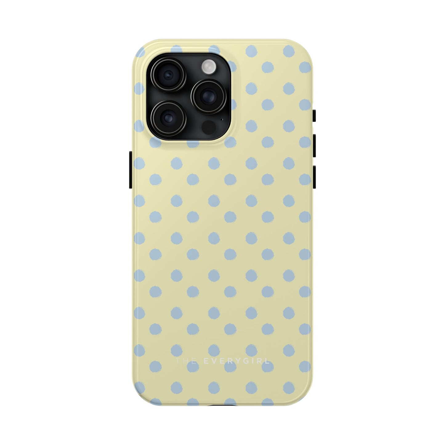 Third Coast – Yellow & Blue Polka Dots Phone Case