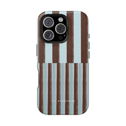 Blue & Brown Contrast Phone Case