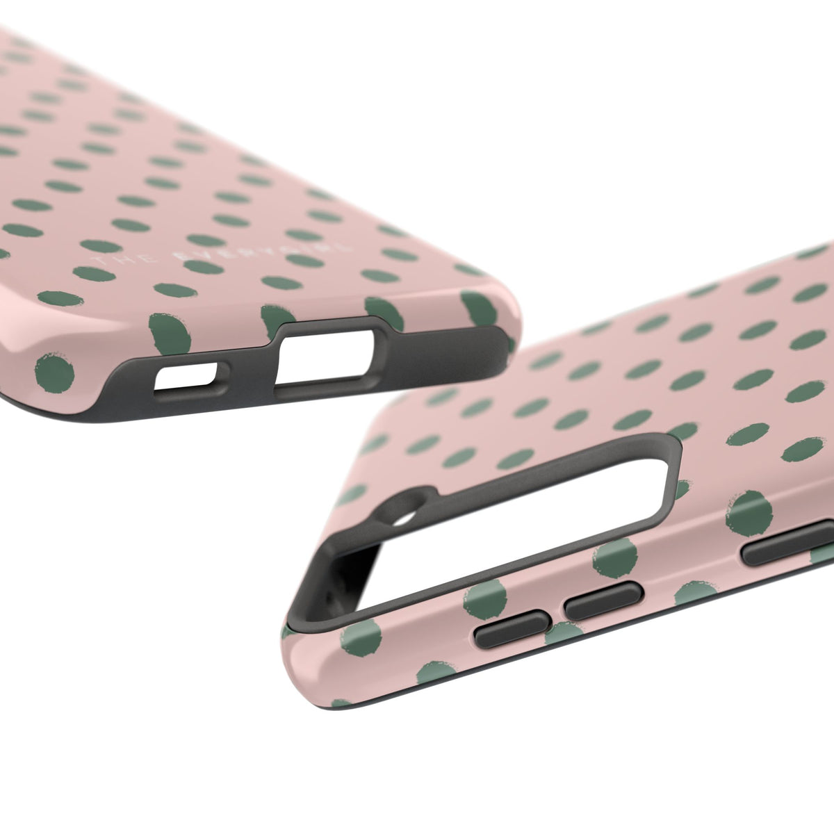 Pink & Green Polka Dots Phone Case