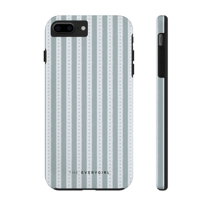 Muted Blue Stripe IPhone Case