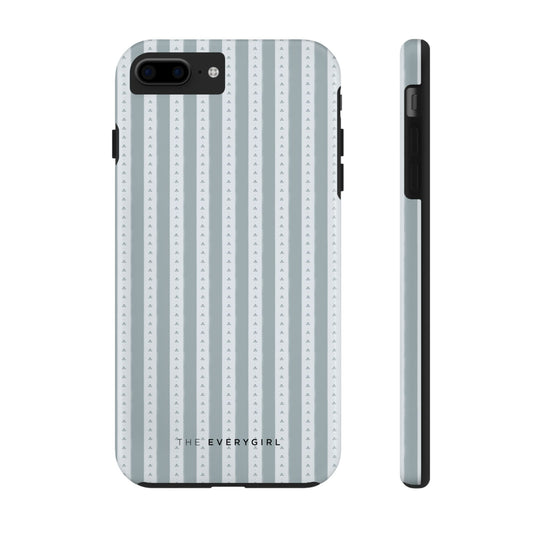 Muted Blue Stripe IPhone Case