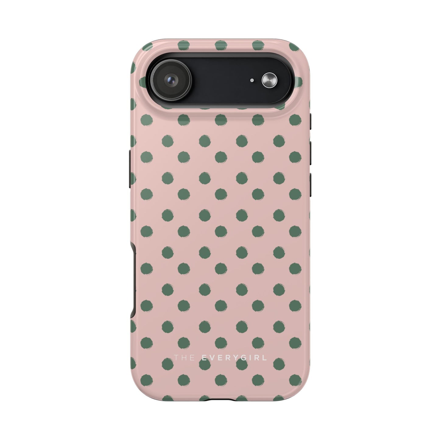 West Coast – Pink & Green Polka Dots Phone Case