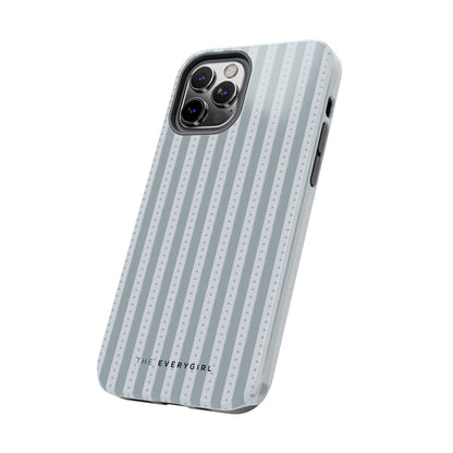 Muted Blue Stripe IPhone Case