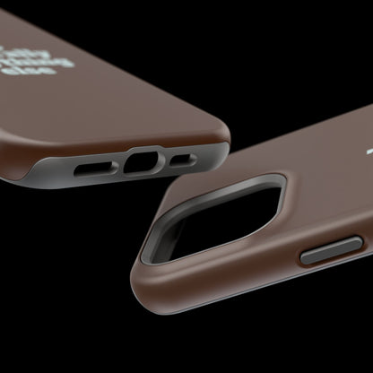 Do Literally Anything Else Brown & Blue Phone Case