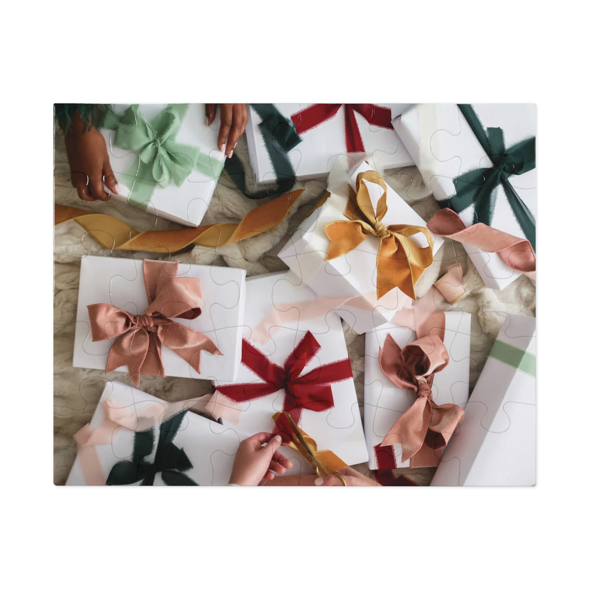 Classic Holiday Presents Puzzle