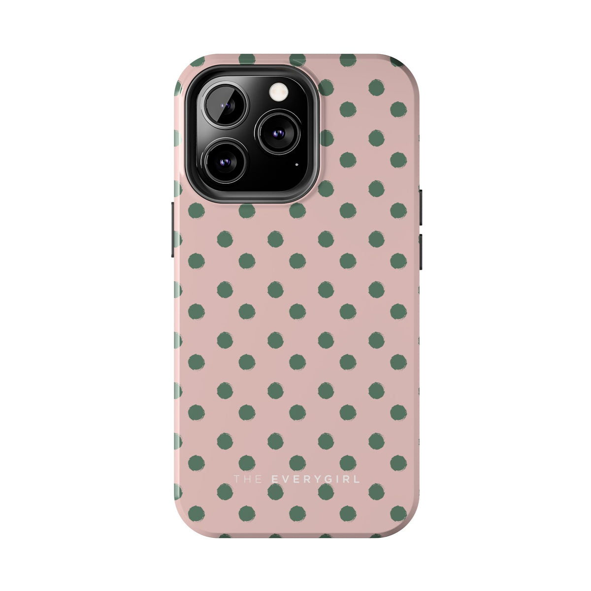 Pink & Green Polka Dots Phone Case