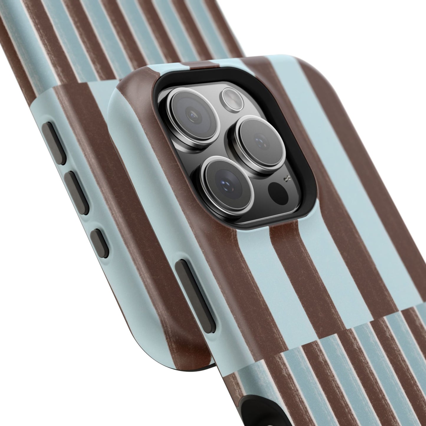 Blue & Brown Contrast Phone Case