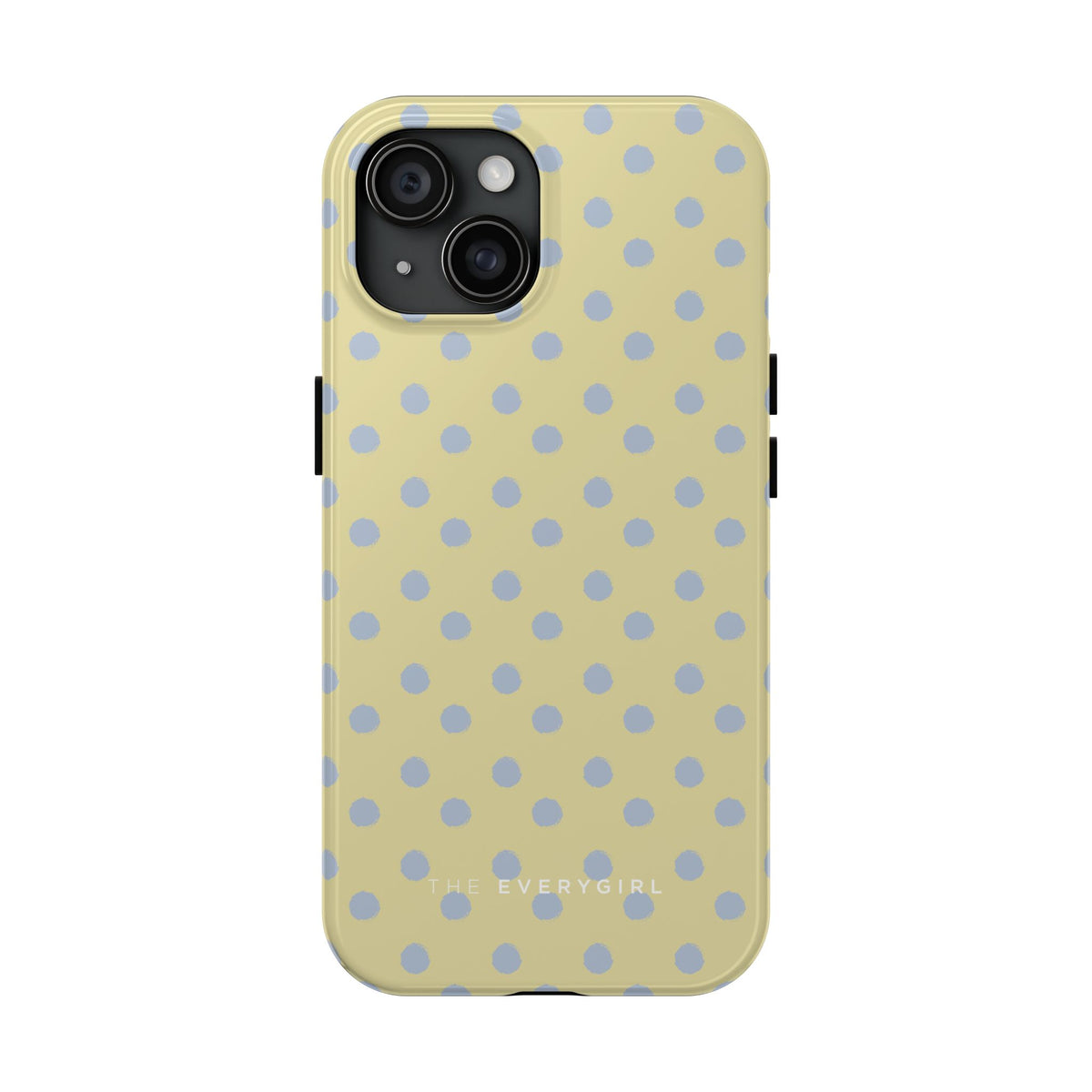 Yellow & Blue Polka Dots Phone Case
