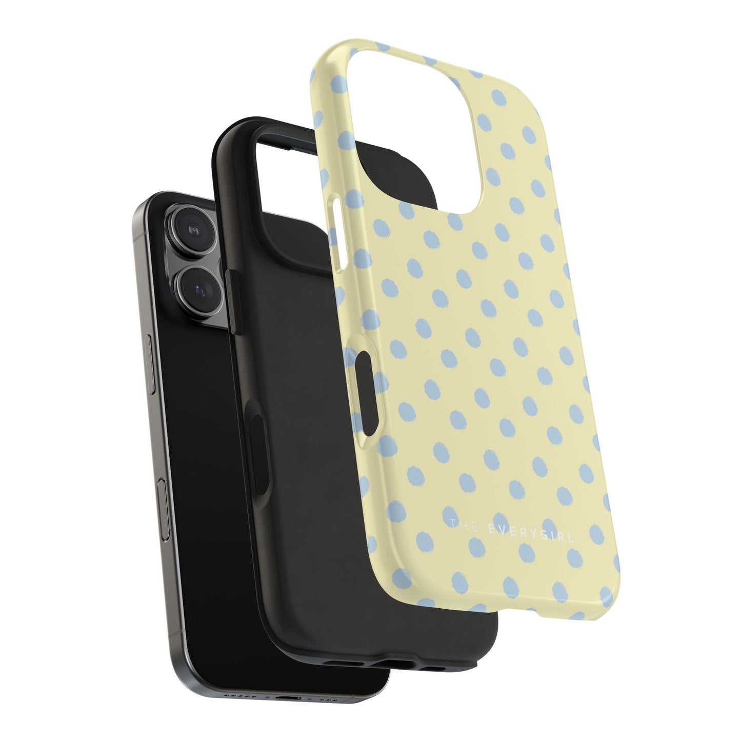 Third Coast – Yellow & Blue Polka Dots Phone Case
