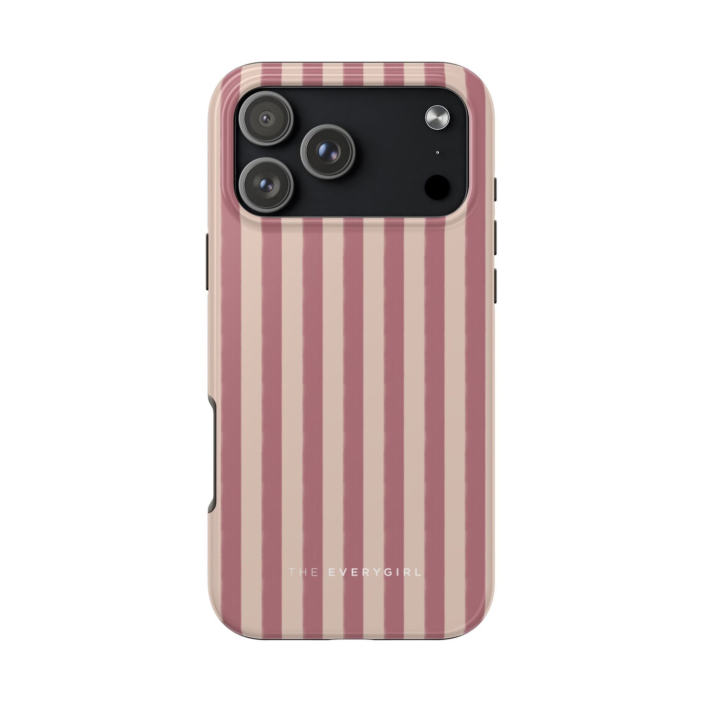 Tone on Tone Pink Stripes IPhone Case