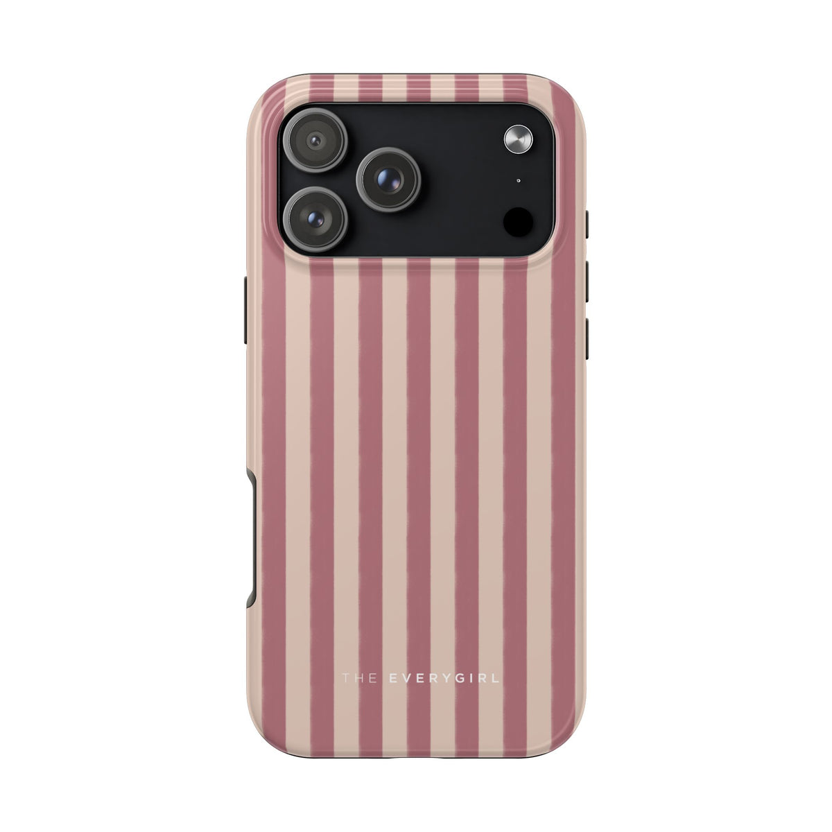 Tone on Tone Pink Stripes IPhone Case
