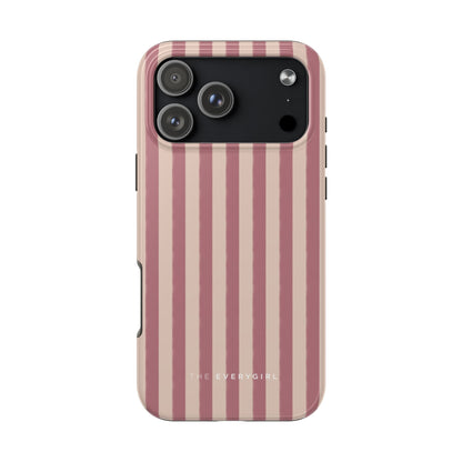Tone on Tone Pink Stripes IPhone Case