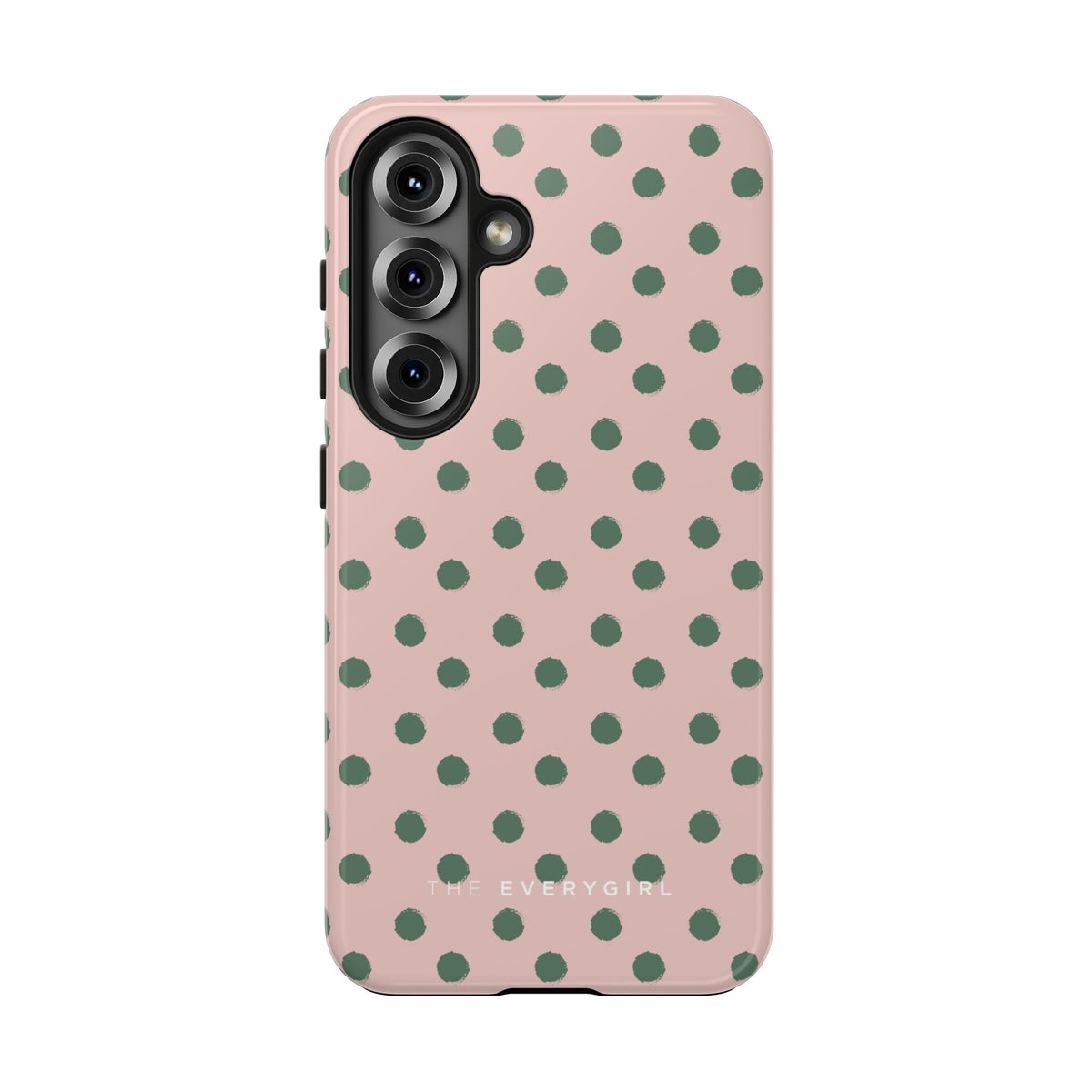 Pink & Green Polka Dots Phone Case