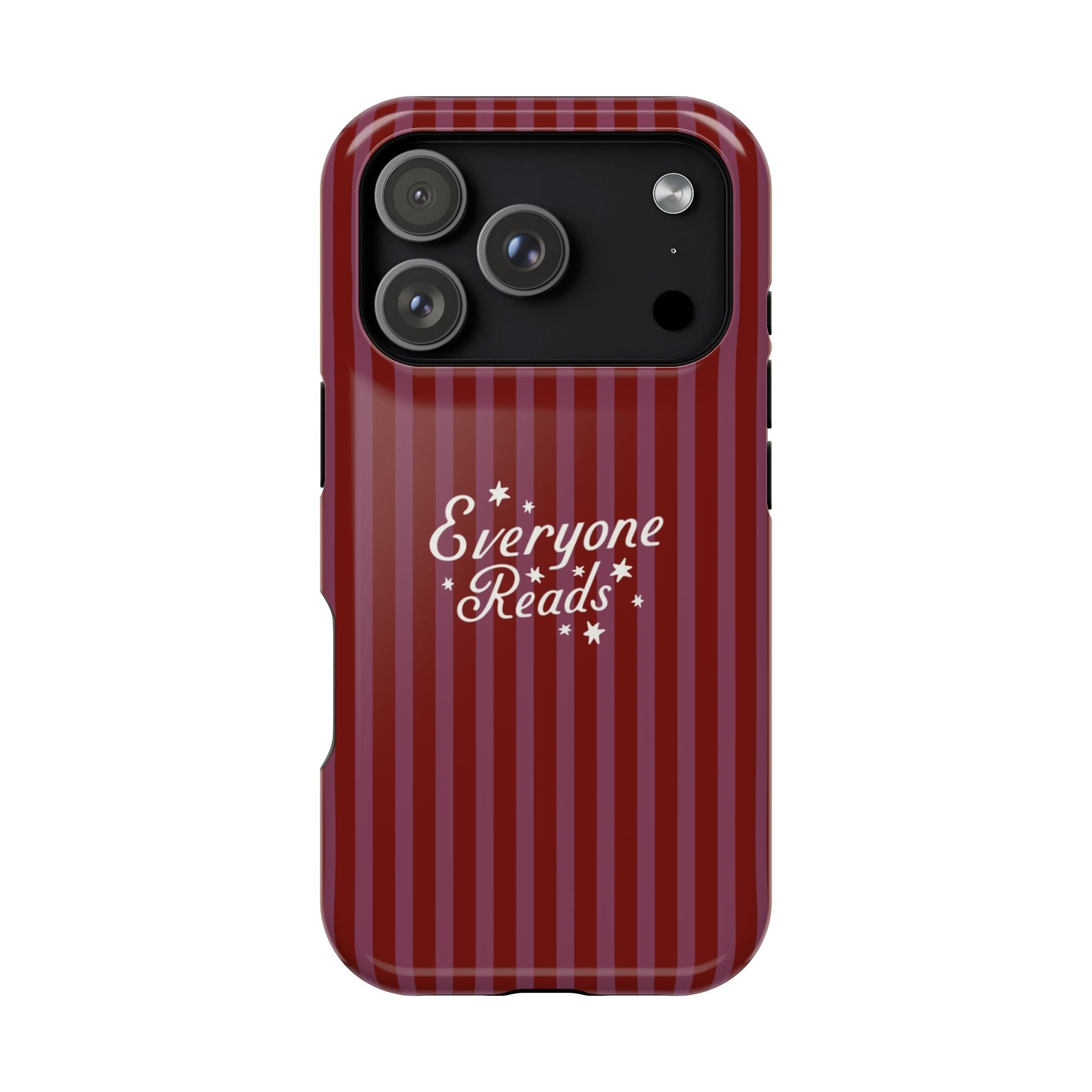 Everyone Reads Phone Case Maroon