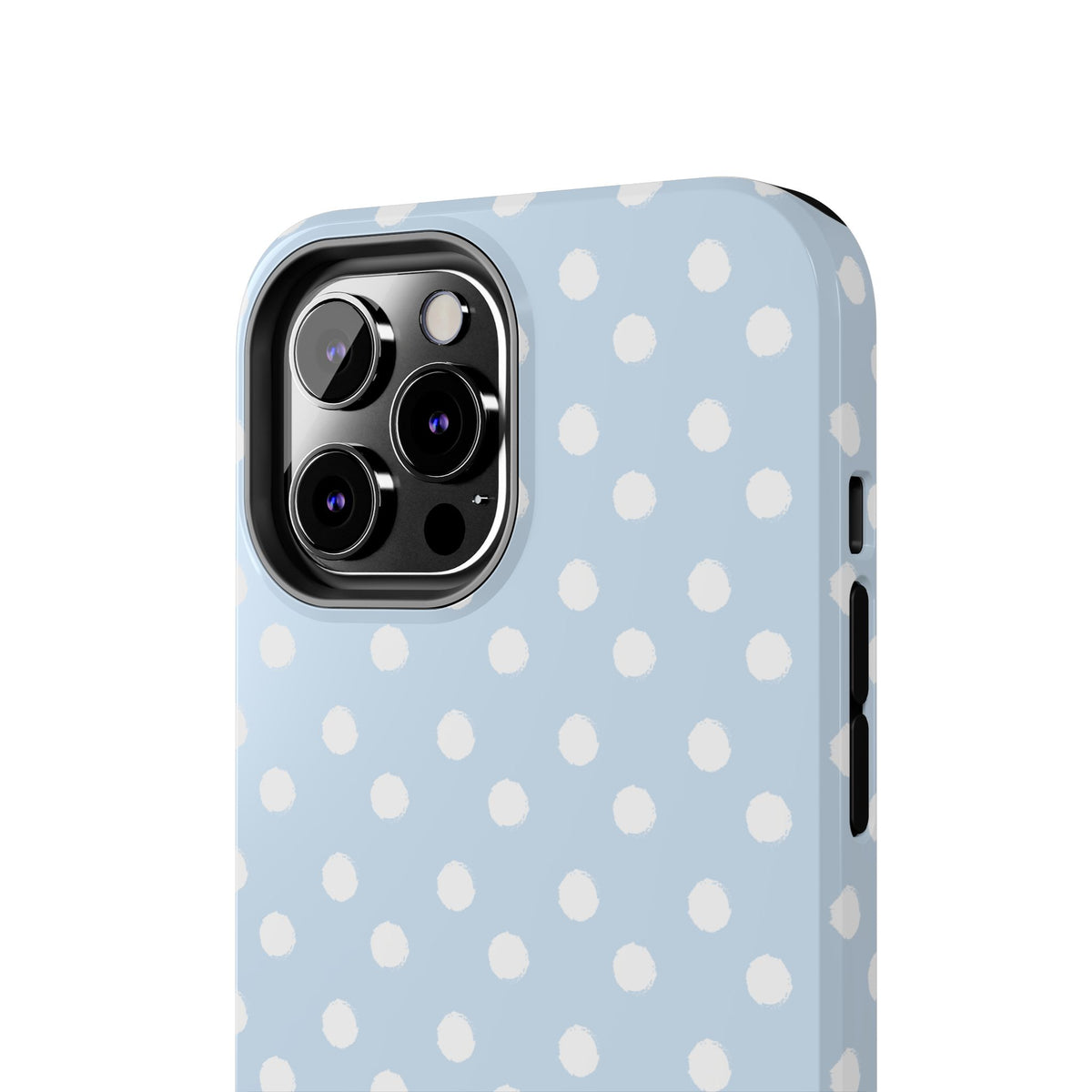 Blue & White Polka Dots Phone Case