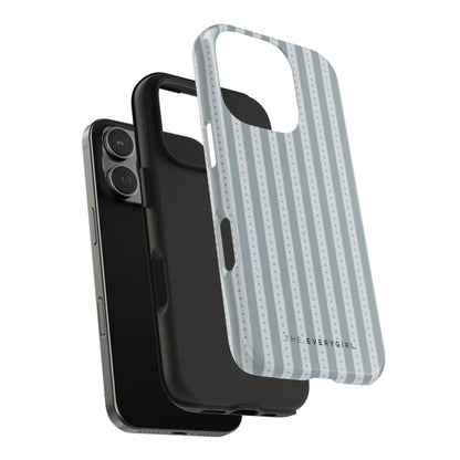 Muted Blue Stripe IPhone Case