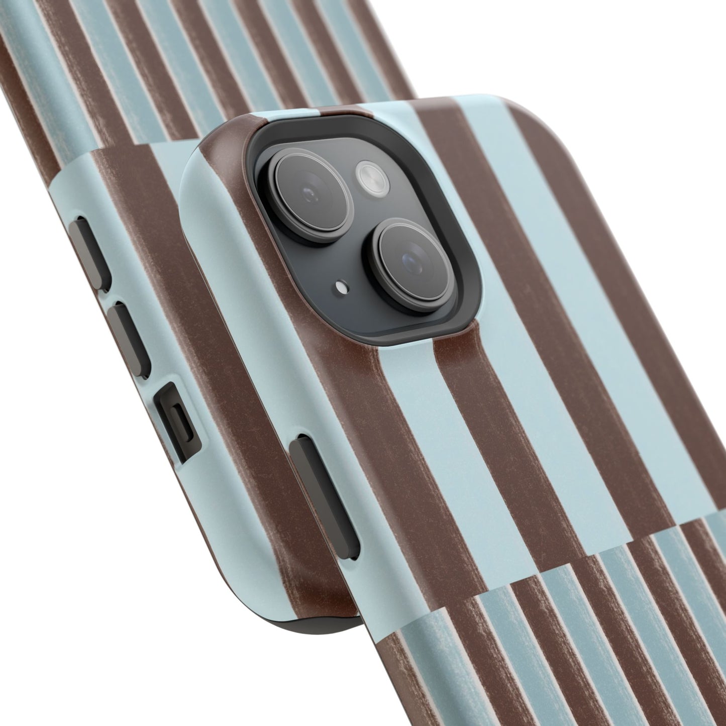 Blue & Brown Contrast Phone Case