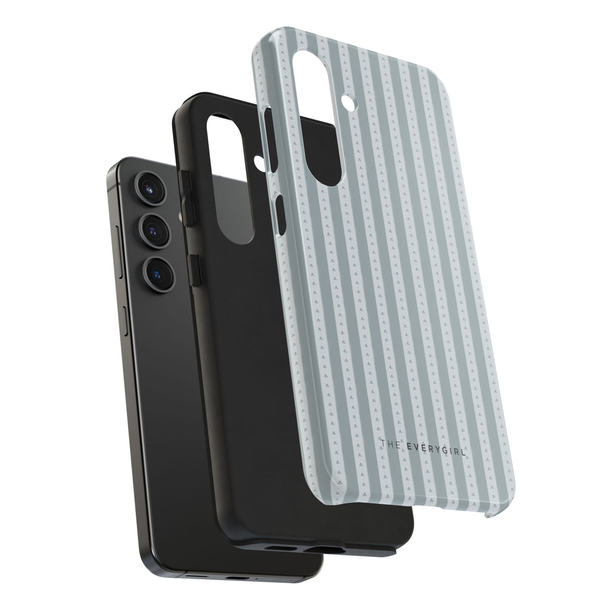 Muted Blue Stripe IPhone Case