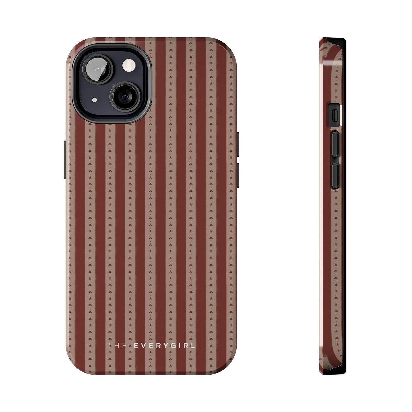 Muted Red Stripe IPhone Case
