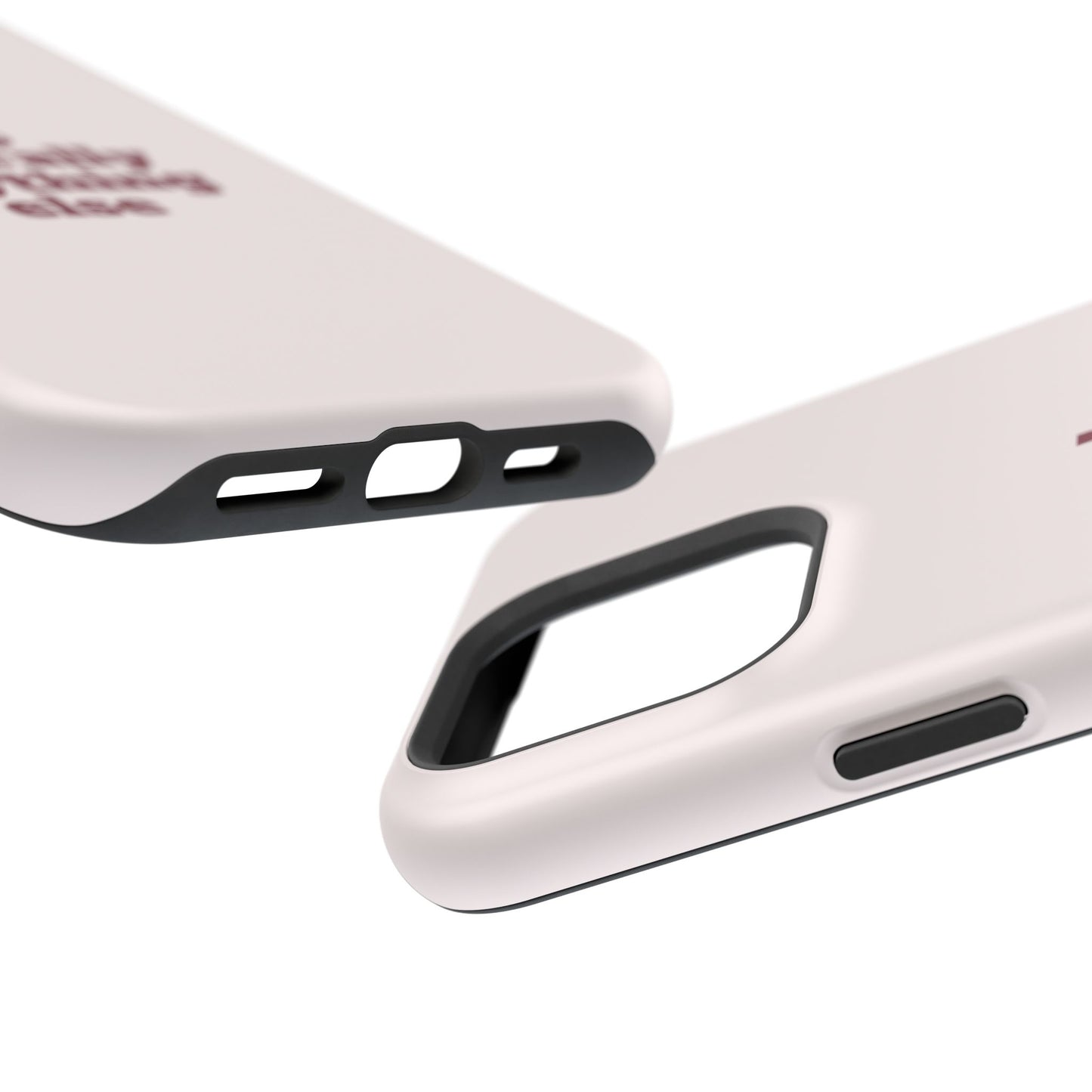 Do Literally Anything Else Burgundy Phone Case