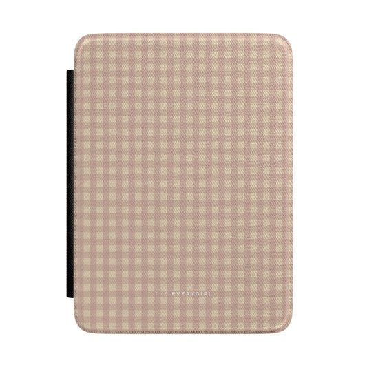 Gingham Kindle Case
