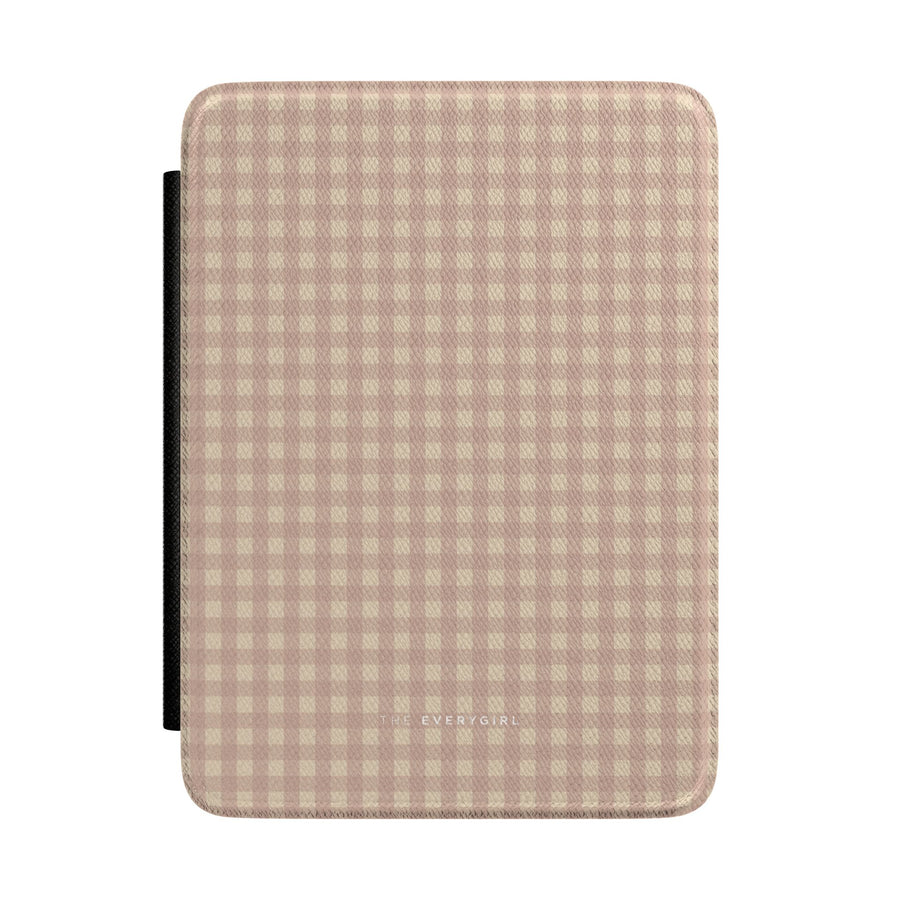 Gingham Kindle Case