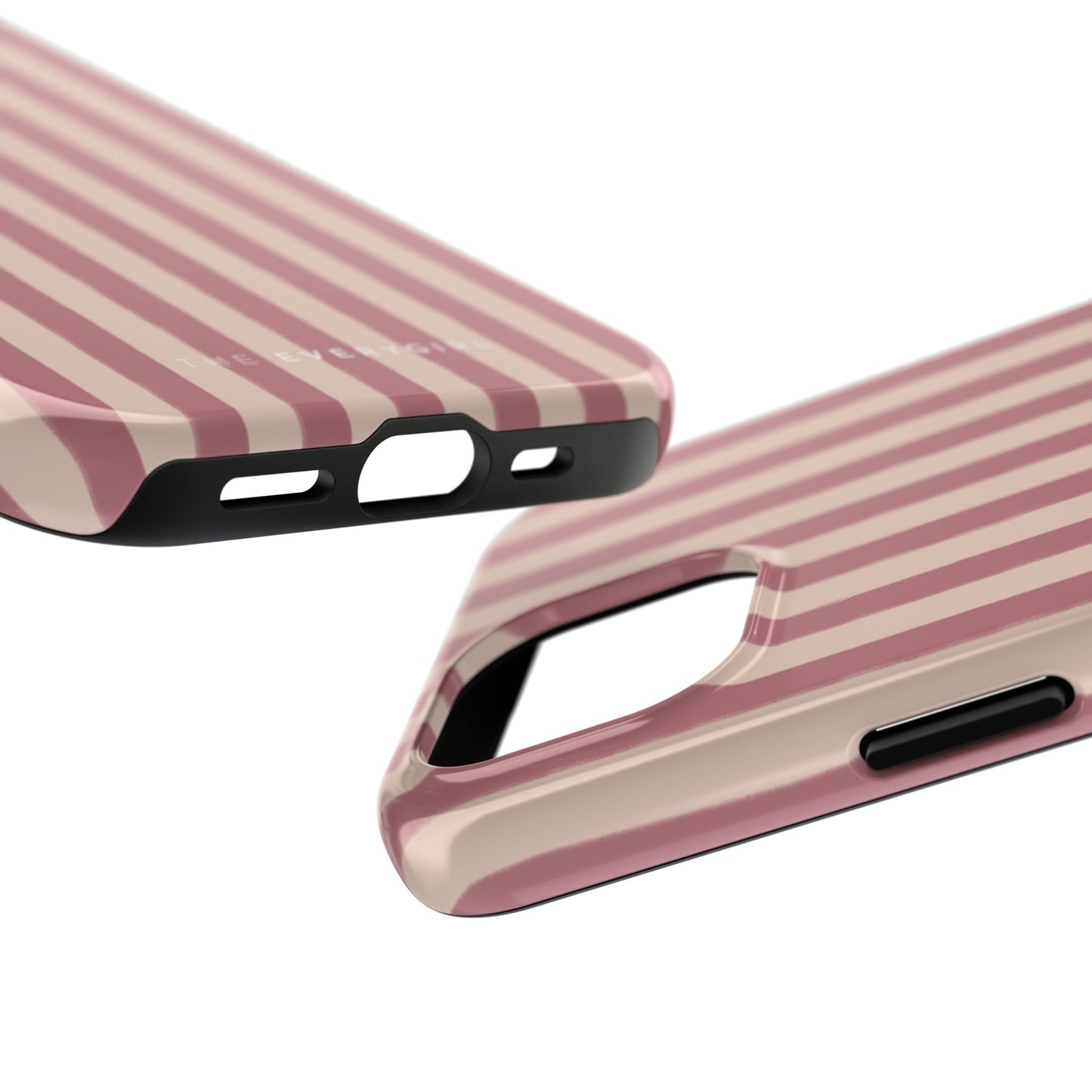 Tone on Tone Pink Stripes IPhone Case
