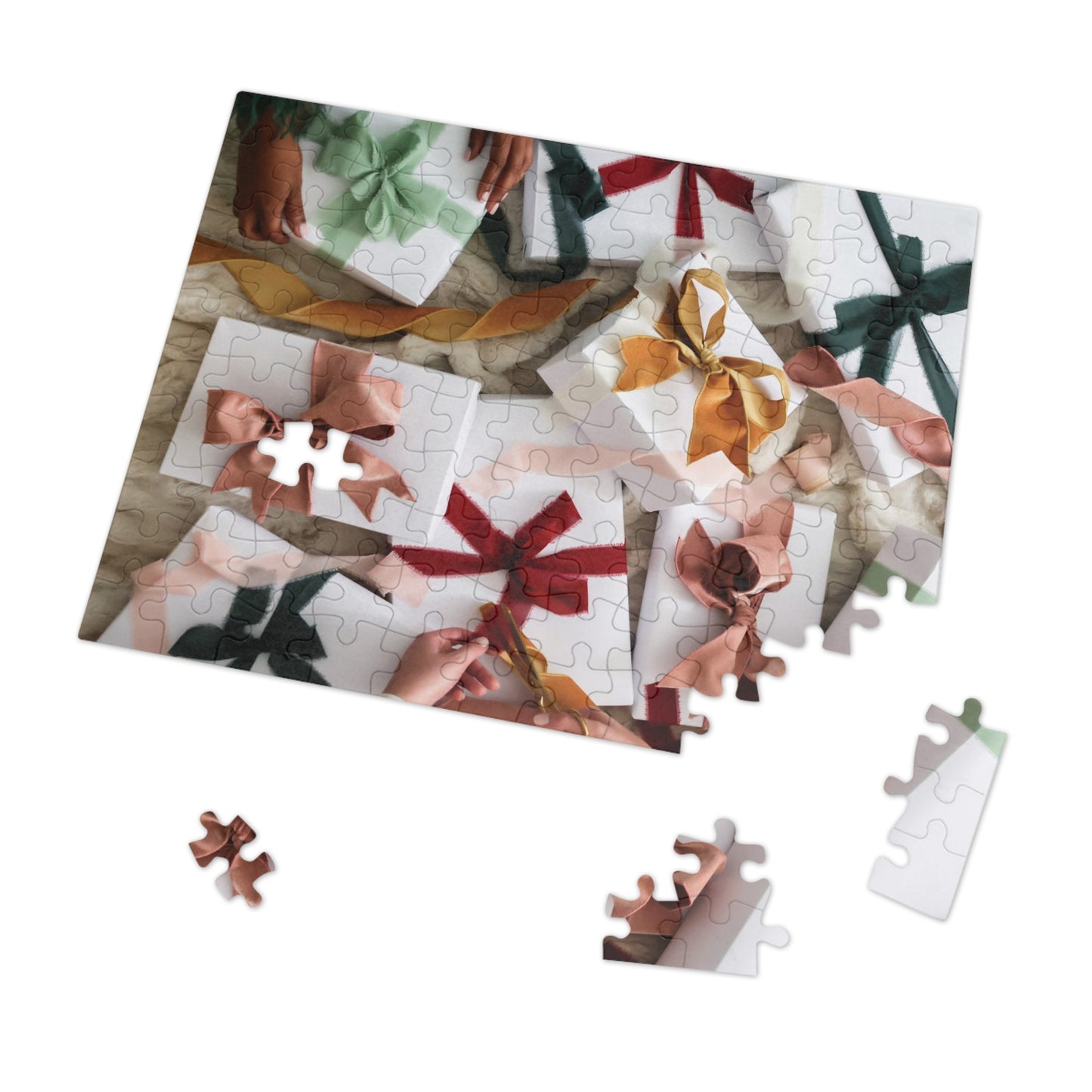 Classic Holiday Presents Puzzle