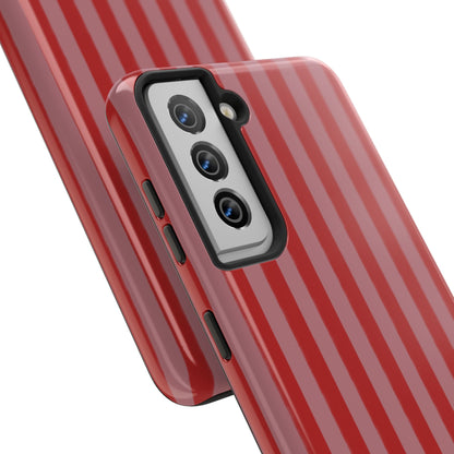 Red & Pink Stripes IPhone Case