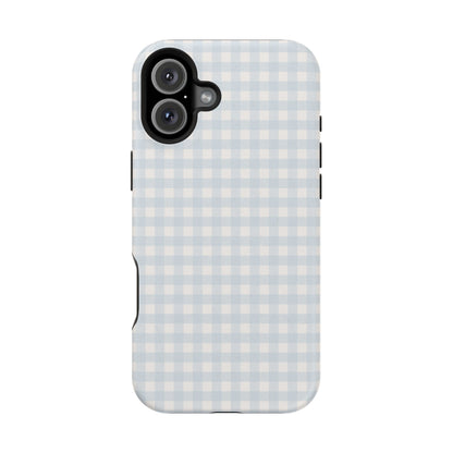 Nancy Meyers Inspired Blue Gingham Phone Case