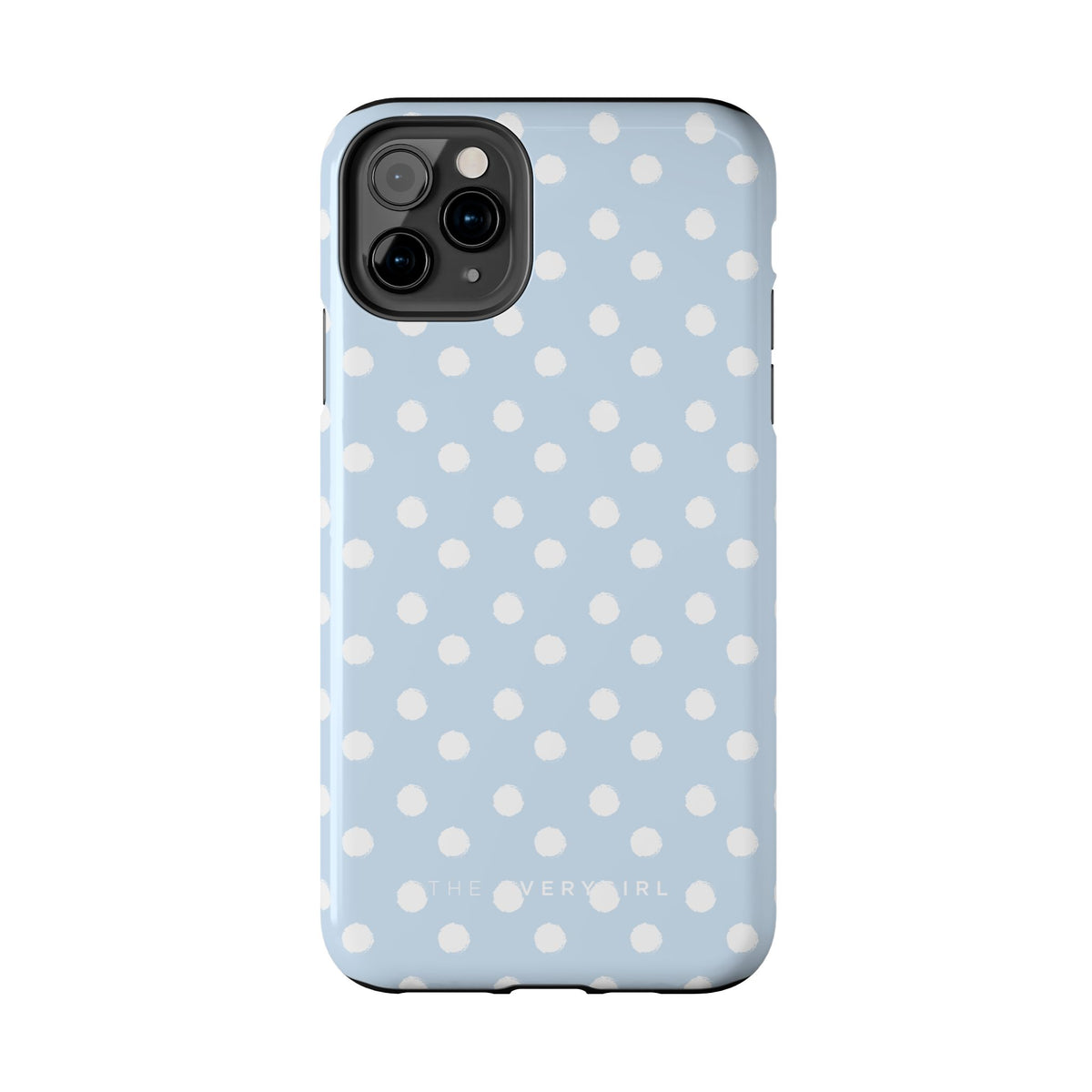 Blue & White Polka Dots Phone Case
