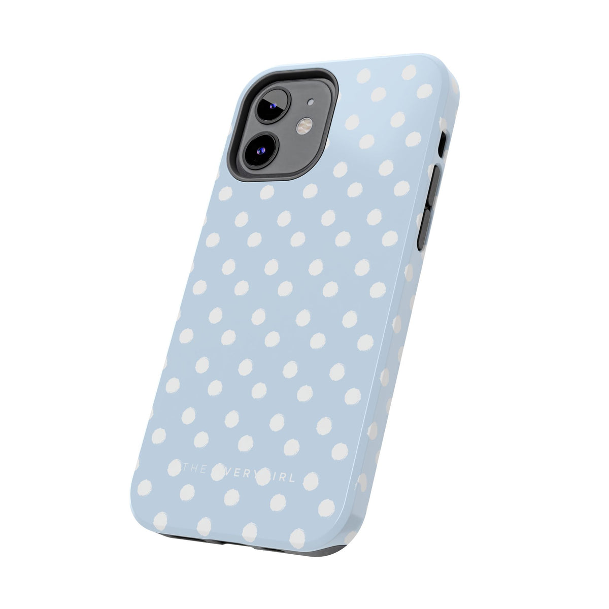 Blue & White Polka Dots Phone Case