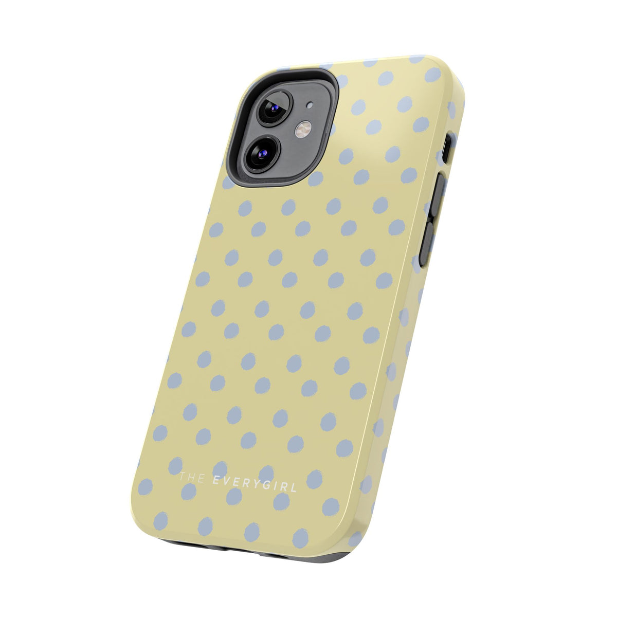 Yellow & Blue Polka Dots Phone Case