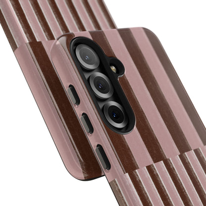 February Pink and Brown Phone Case