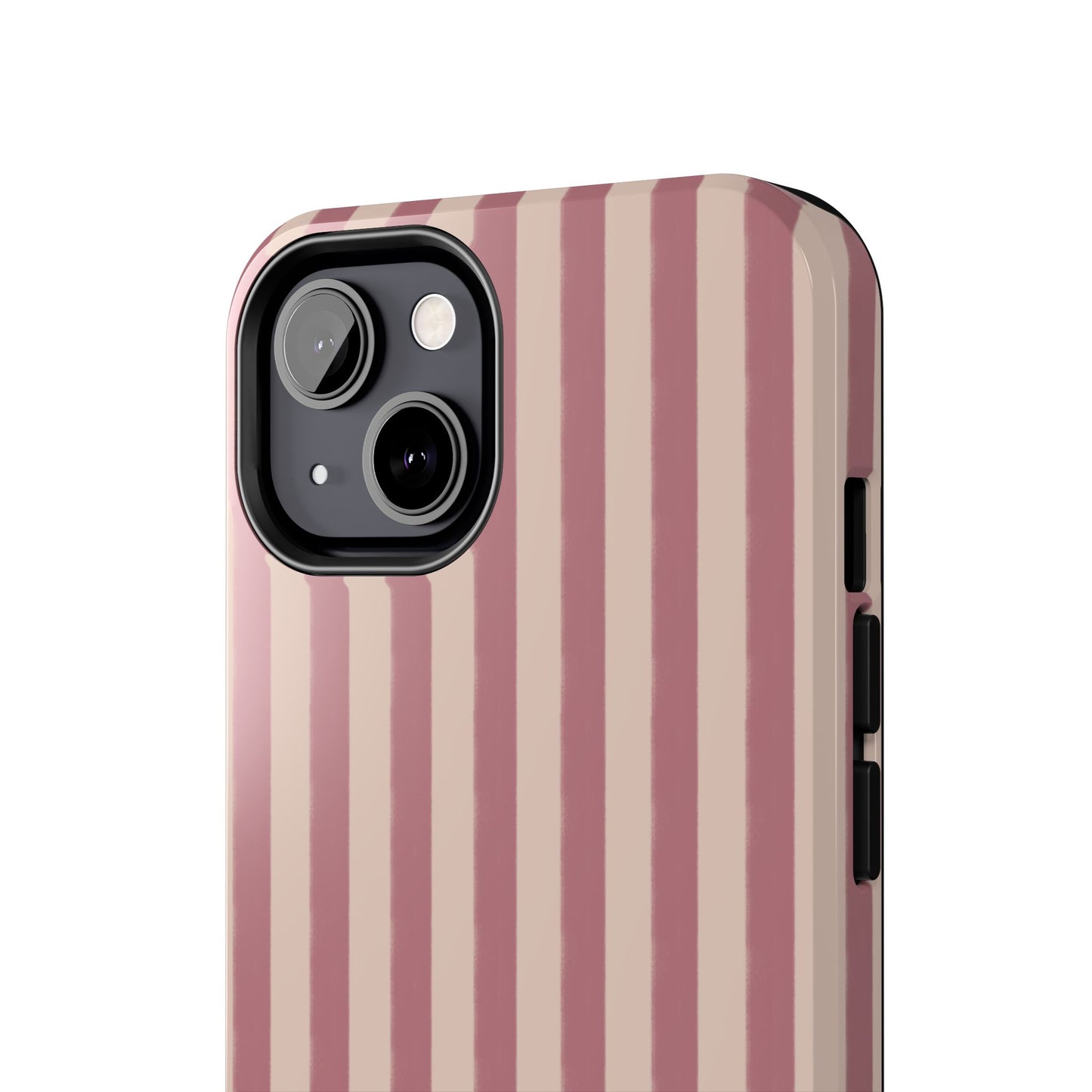Tone on Tone Pink Stripes IPhone Case