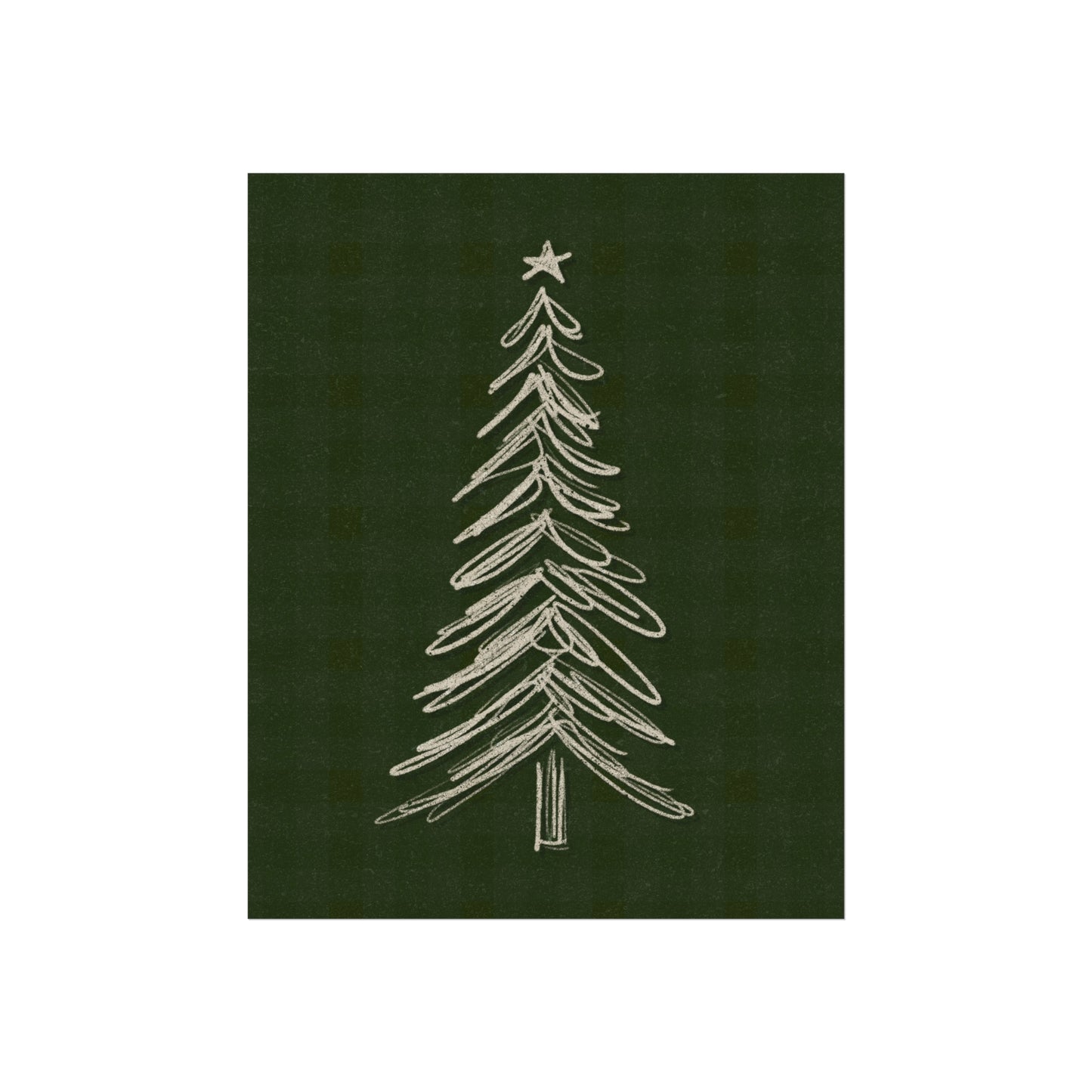 Tree Sketch Wall Art Print