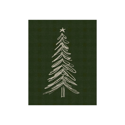 Tree Sketch Wall Art Print