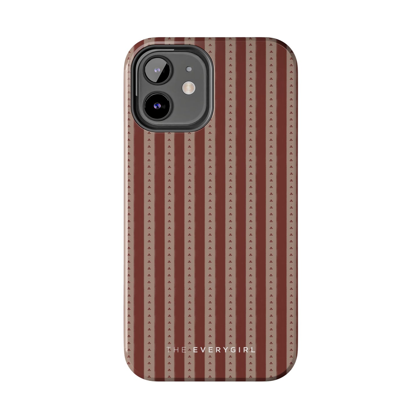 Muted Red Stripe IPhone Case