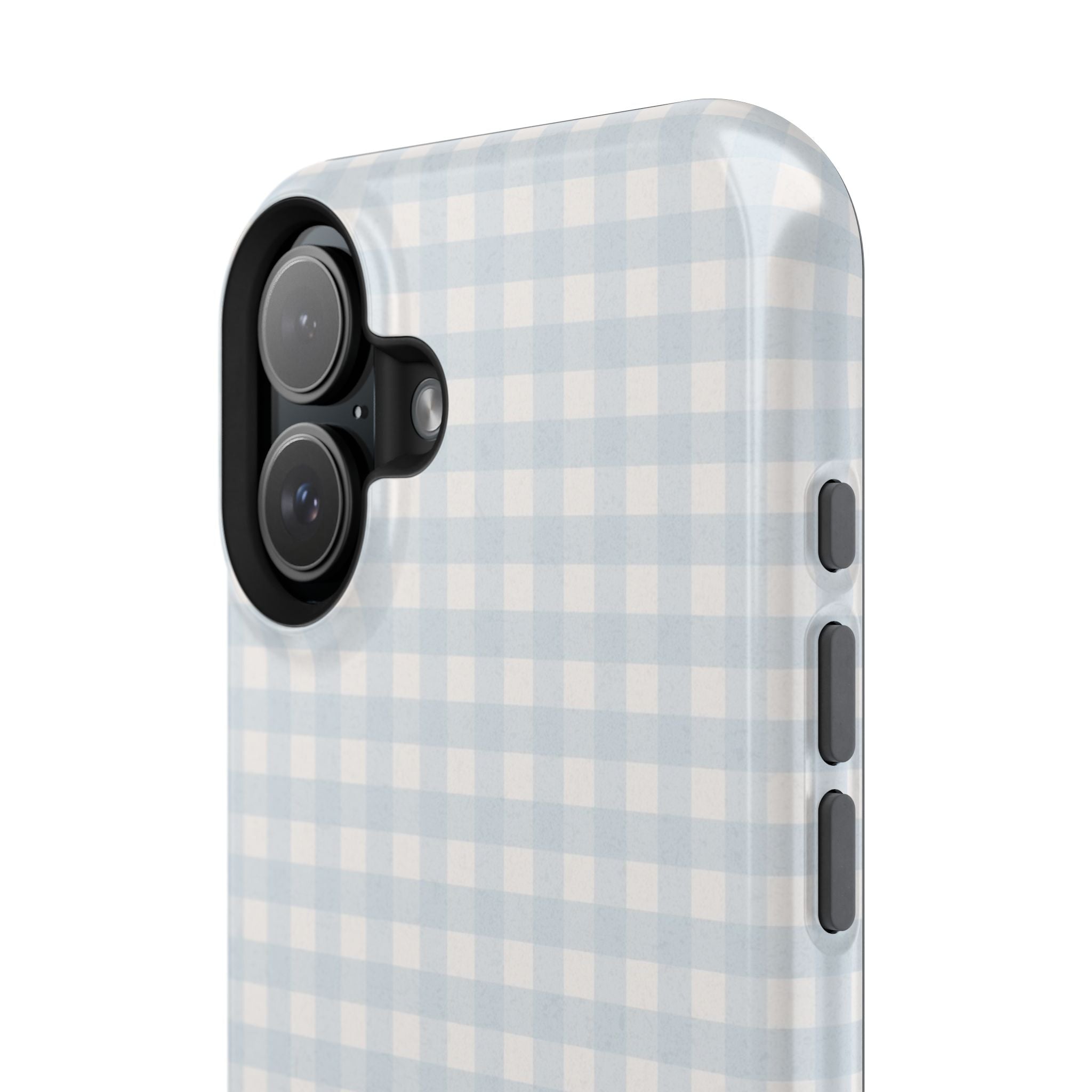 Nancy Meyers Inspired Blue Gingham Phone Case