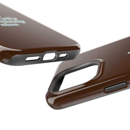 Do Literally Anything Else Brown & Blue Phone Case