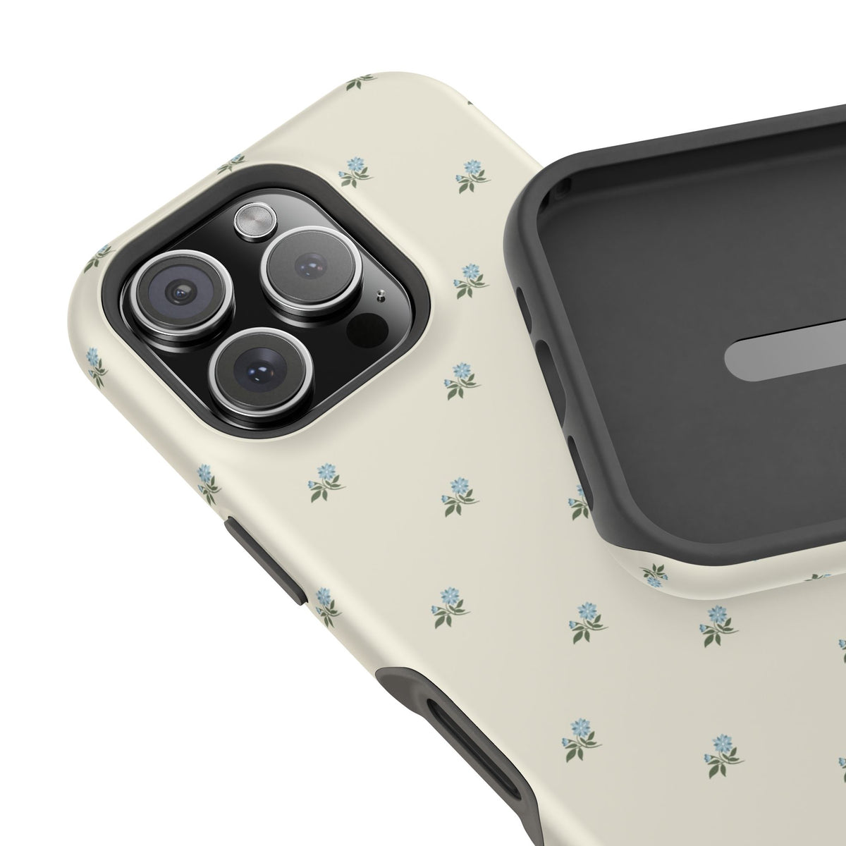 Tiny Blue Flowers Phone Case